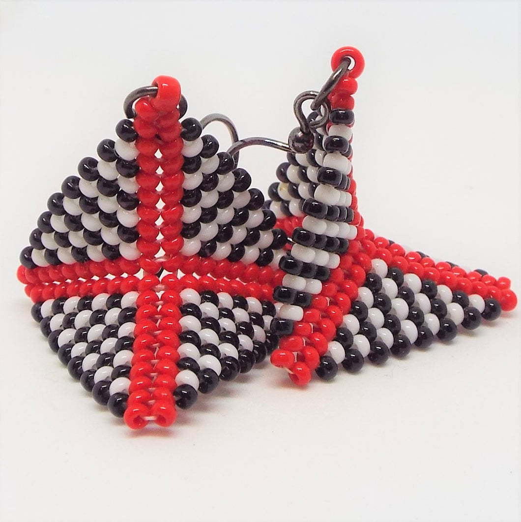 Small Origami Earrings - Retro