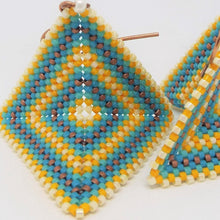 Medium Origami Earrings - Beachy