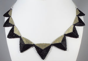 Triangle Statement Necklace - Hollywood