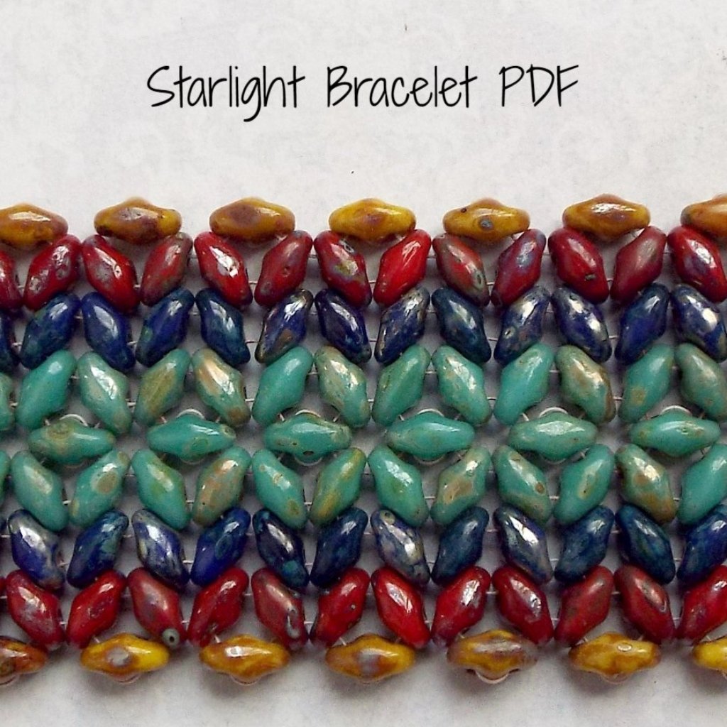 PDF - Starlight SuperDuo Bracelet